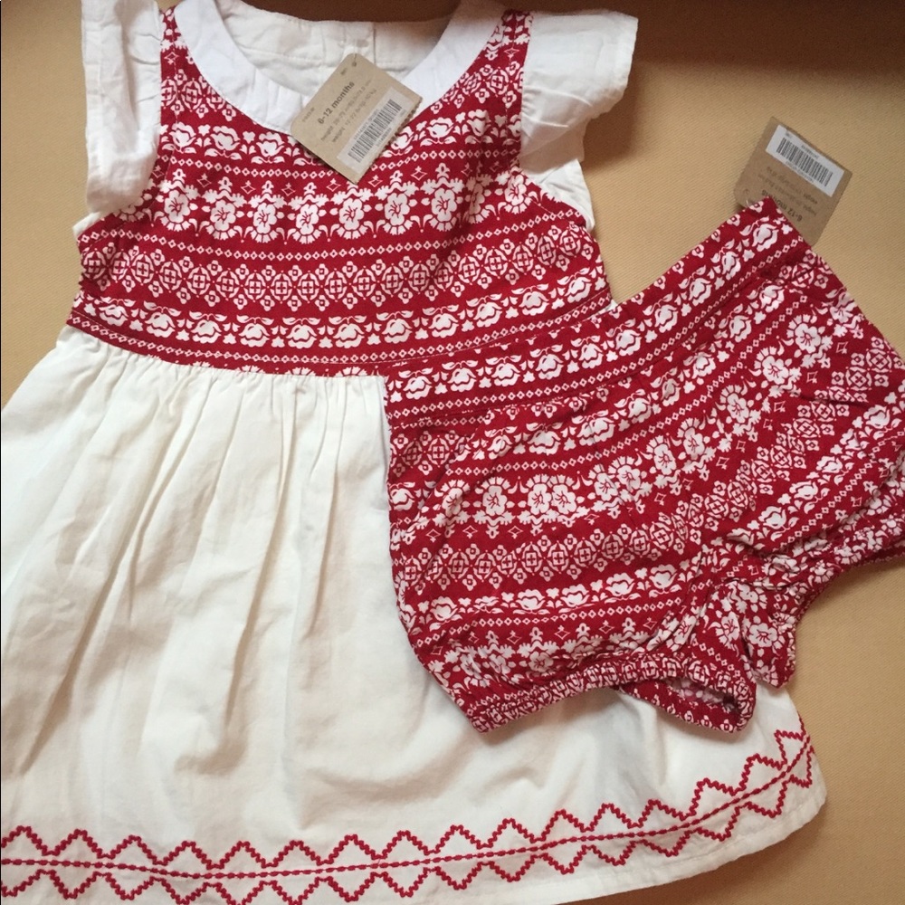 Dress and bloomers